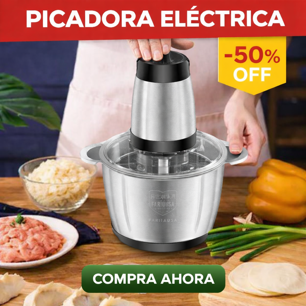 picadora de dos velocidades premium