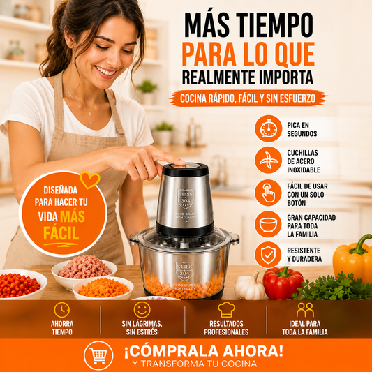 picadora de dos velocidades premium