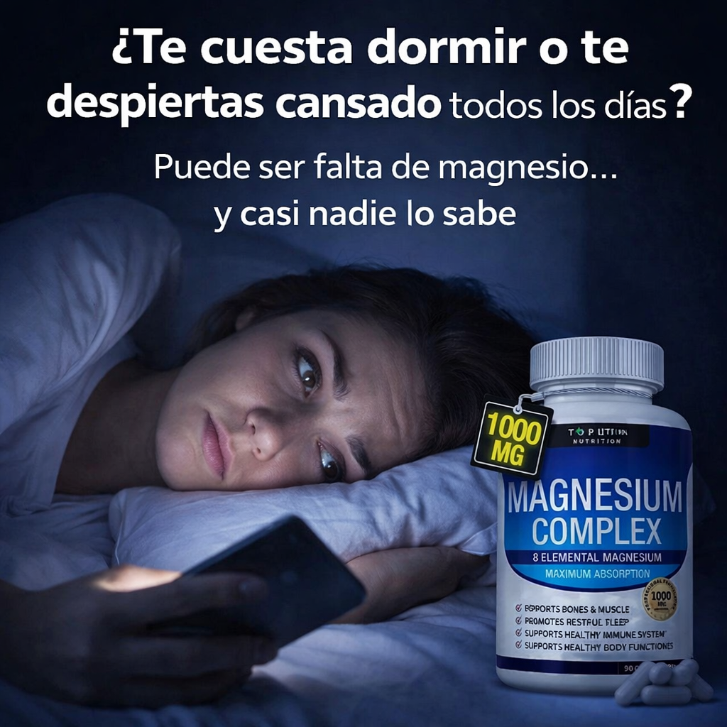 magnesio complex - 8 magnesio en una capsula