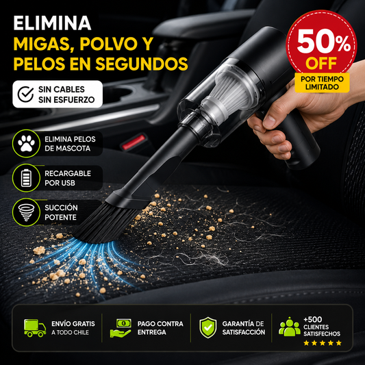 🚗 TU AUTO PUEDE QUEDAR LIMPIO EN MENOS DE 60 SEGUNDOS