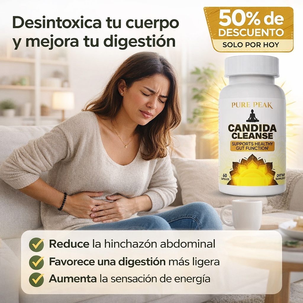 Cándida Cleanse -Equilibrio Intestinal
