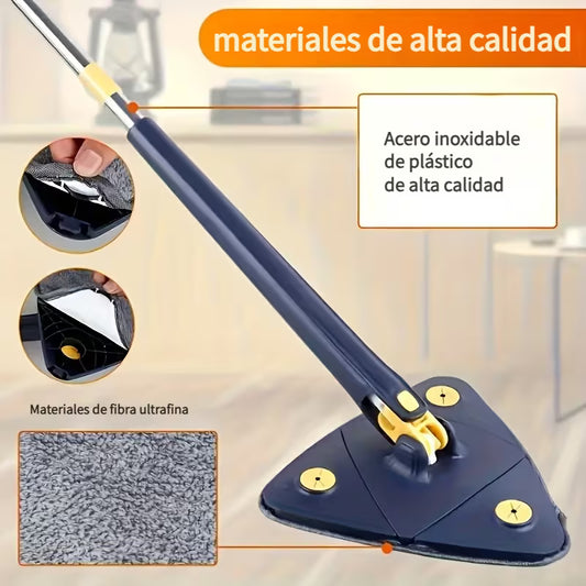 Mopa Triangular Limpieza 360º Exprimidor