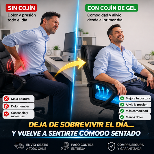 Deja de terminar el día con dolor por estar sentado